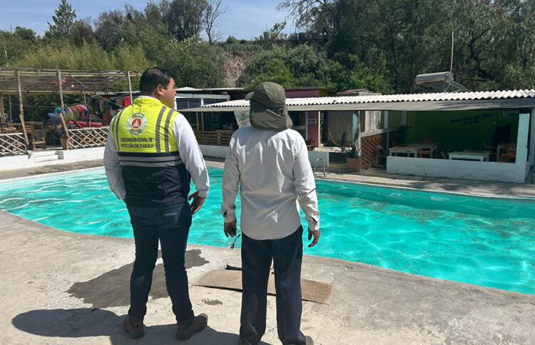 CEPC realiza revisión de balnearios y centros recreativos