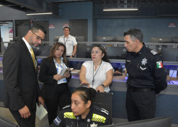 Recibe la SSC a grupo de auditores del programa CALEA para obtener reacreditación