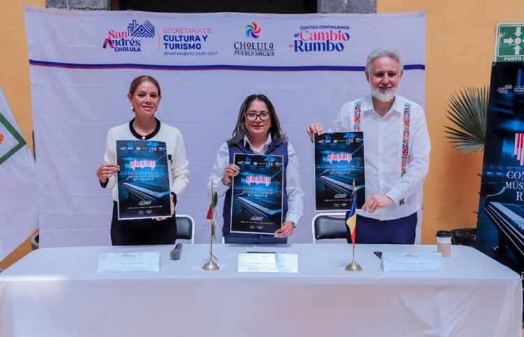 Intercambio cultural con Rumania llega a San Andrés Cholula