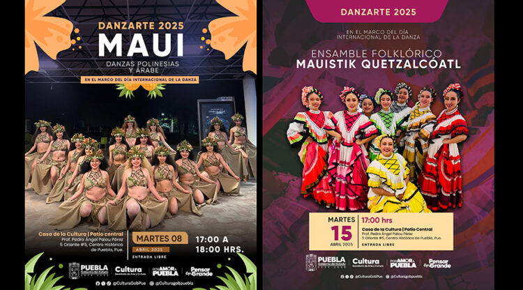 Puebla Celebra Día Mundial de la Danza con Festival Danzarte 2025