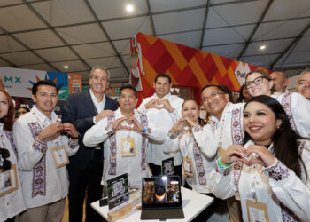 Visitaron más de 1.4 millones de personas la Ciudad de Puebla, destaca Pepe Chedraui en Tianguis Turístico 2025