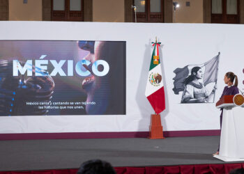 Convoca la Presidenta Sheinbaum a jóvenes a participar en el primer concurso binacional “México canta por la paz y contra las adicciones”