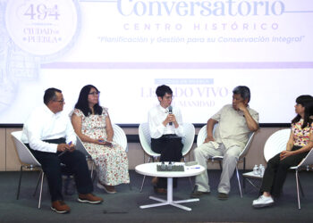 Analiza Gobierno de la Ciudad, mediante conversatorio, retos y oportunidades del Centro Histórico de Puebla
