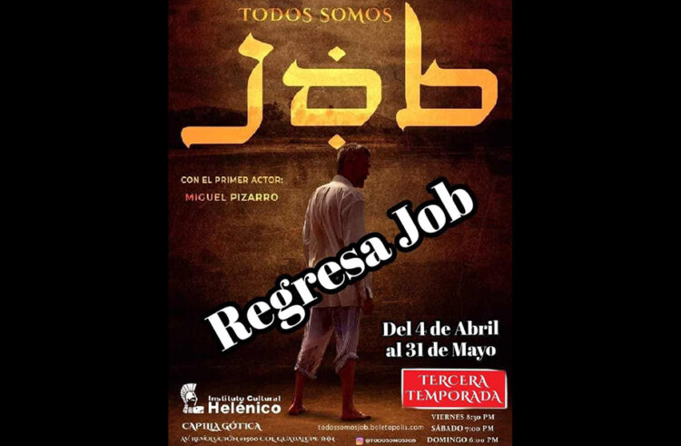 La exitosa obra teatral “Todos Somos Job” estrena tercera temporada