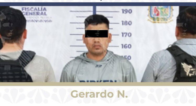 Aprehendió la FGE a presunto implicado en la desaparición de Guillermo Raúl N., ocurrida en Amozoc