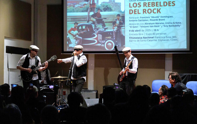Los Rebeldes del Rock resuenan en la Fonoteca Nacional