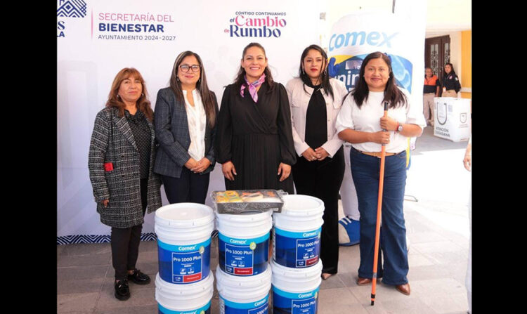 Promueve Lupita Cuautle el fortalecimiento de escuelas públicas en San Andrés Cholula