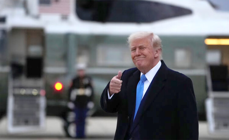 Aranceles hacen que todos quieran dialogar mientras juego golf: Trump