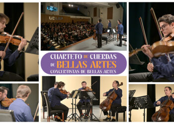El Cuarteto de Cuerdas de Bellas Artes conmemora una década de trayectoria con conciertos en la UDLAP