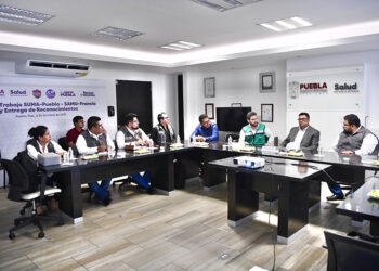 Puebla y SNSP refuerzan acciones conjuntas para mejorar la salud pública