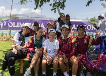 Elogian atletas el estadio de tenis de Soltepec, en Huamantla