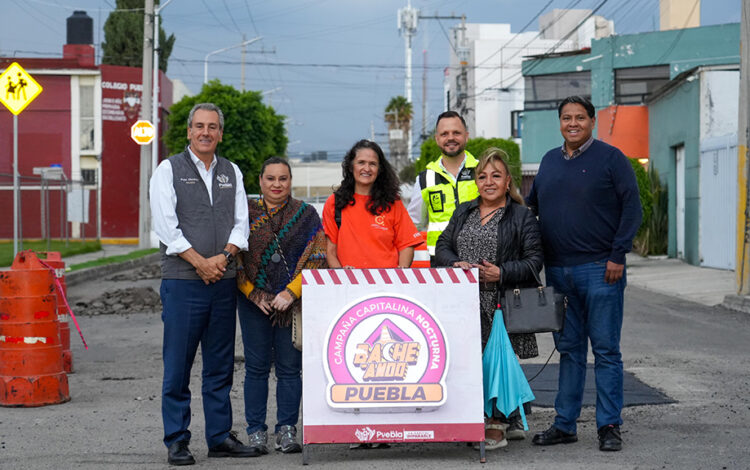 Fortalece Pepe Chedraui Campaña de Bacheo en la colonia Valle Dorado