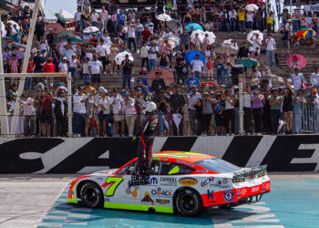 Xavi Razo conquista Aguascalientes y alcanza su décima victoria en NASCAR México Series