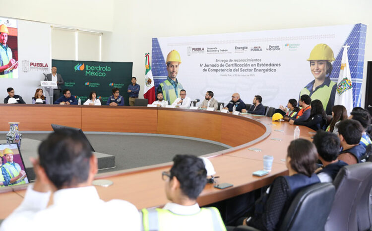 Puebla avanza en el sector energético con talento certificado