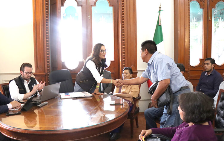 Privilegió Gobierno de la Ciudad el diálogo con ejidatarios de San Baltazar Campeche