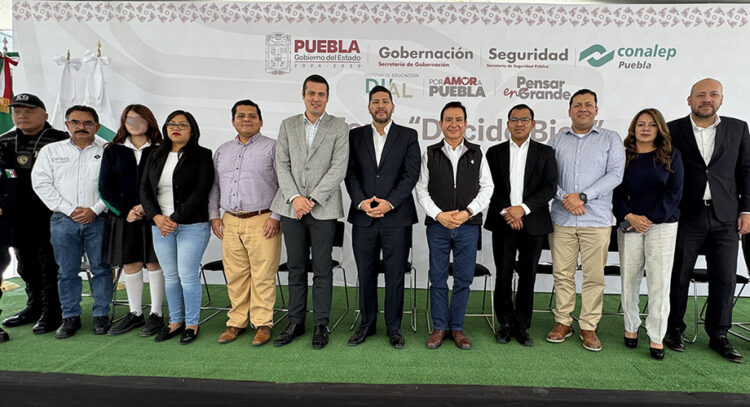 Conalep Puebla y Gobierno del Estado cierran filas contra las adicciones