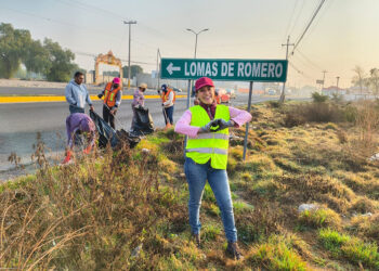 Transforman vía de acceso con trabajo conjunto en Tecamachalco