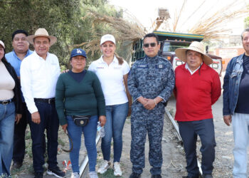 En Coronango, Armando Aguirre y Yadira Lira impulsan el rescate de espacios públicos