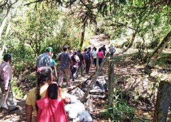 Construyen la red de drenaje en Tzahuínco
