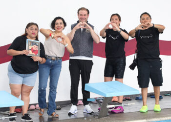 Nutrida participación en la edición 2025 de “Nado por Mi Corazón” en Puebla