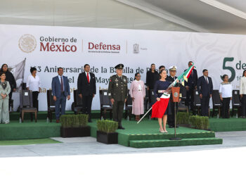 «El 5 de Mayo nos recuerda que el presente y el futuro de México es ser una nación libre, independiente y soberana»: Sheinbaum