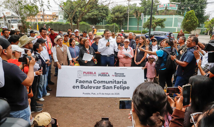 Faena Comunitaria, el don de servir al pueblo con un gobierno humano