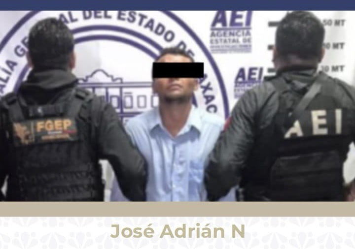 Aprehendió la FGE en Oaxaca a «El Kalusha», objetivo prioritario vinculado al homicidio del candidato a la presidencia de San Pedro Zacachimalpa, Puebla