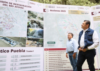 Gobierno de Puebla y CONAGUA impulsan acciones en el nacimiento del Río Atoyac