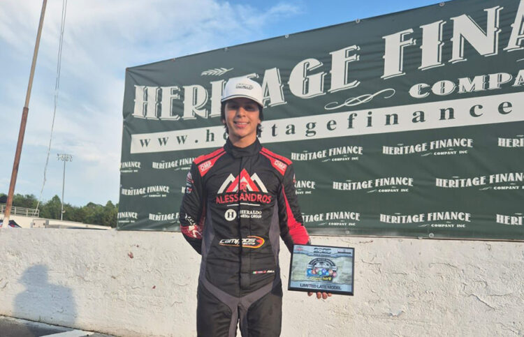 Helio Meza se lleva la victoria en el Hickory Motor Speedway