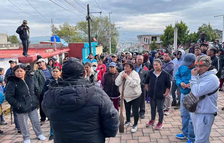 Denuncian intento de desalojo en el Tepeyac