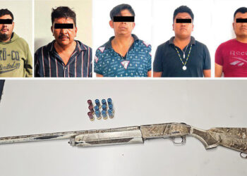 En distintas acciones, detiene Policía Estatal a cinco hombres armados