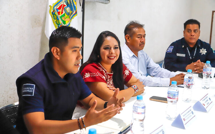 Gobierno de Tonantzin Fernández fortalece acciones de seguridad en las juntas auxiliares