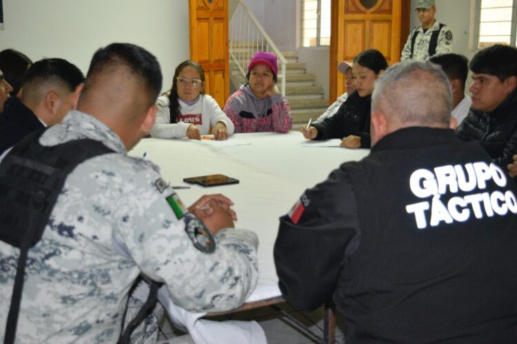 Gobierno Municipal impulsa acciones coordinadas para fortalecer la seguridad en Santa María Acuexcomac