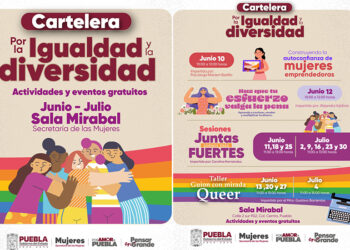 Secretaría de las Mujeres invita a talleres de empoderamiento y diversidad