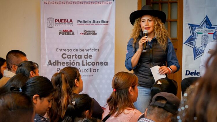 Policía Auxiliar y Liconsa impulsan bienestar y alimentación digna