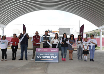 Fortalece Gobierno de la Ciudad espacios educativos en la colonia Clavijero