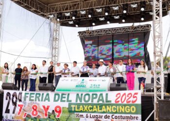 Inaugura Lupita Cuautle 29ª Feria del Nopal en San Bernardino Tlaxcalancingo