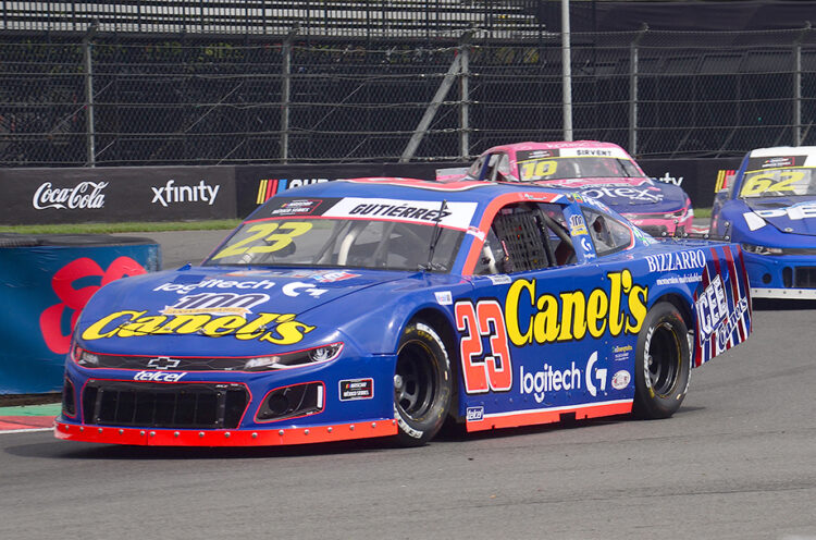 Max Gutiérrez se instala en play off  previo a Nascar México en Monterrey, COMMSCOPE 120