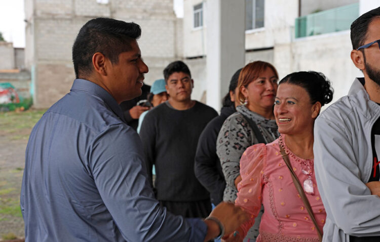 Pacífica y nutrida la participación de la gente de Cuautlancingo: Omar Muñoz