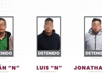 Detiene Policía de la Ciudad a tres presuntos responsables de robo de autopartes