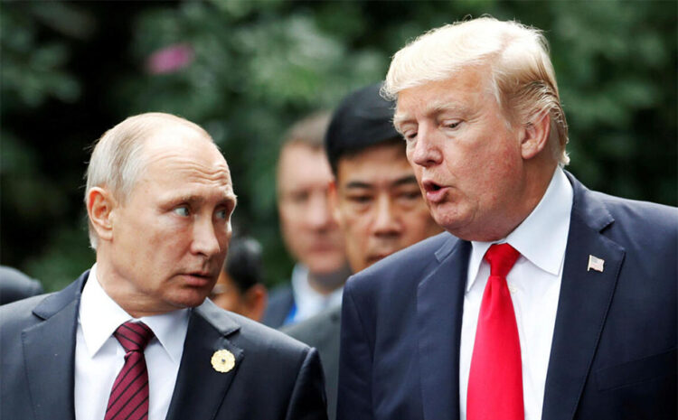 Trump le pide a Putin dejar en paz a Ucrania antes de mediar paz entre Israel e Irán