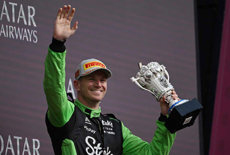 Hülkenberg logra en el Gran Premio de Gran Bretaña su primer podio