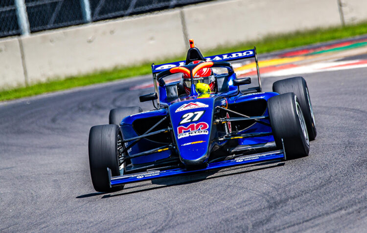 El equipo Alessandros Racing domina el test oficial de la FIA F4 NACAM