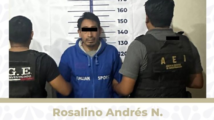 Aprehendió la FGE a probable responsable de homicidio ocurrido en Teziutlán