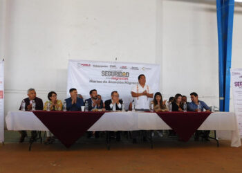 Gobierno del Estado brinda seguridad con bienestar para migrantes en Tecamachalco