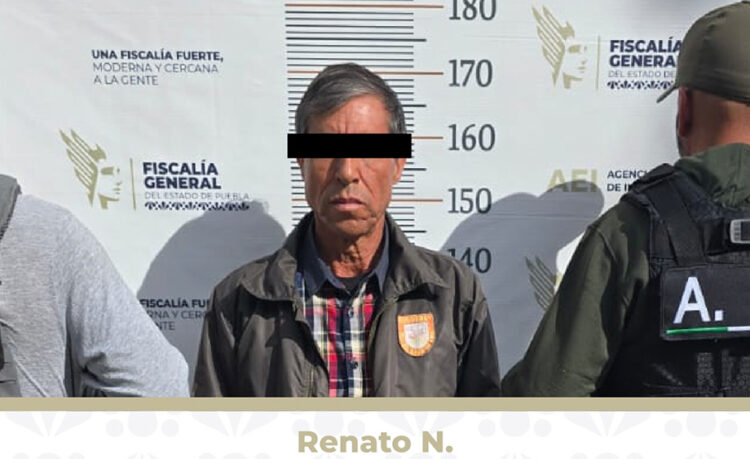 Aprehendió la FGE a Renato N., presunto responsable de daño en propiedad ajena y despojo agravado