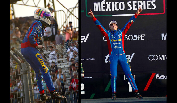Triunfo de Max Gutiérrez en Nascar México Monterrey