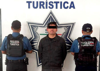 En acción inmediata, detiene SSP a hombre por robo a usuario de RUTA