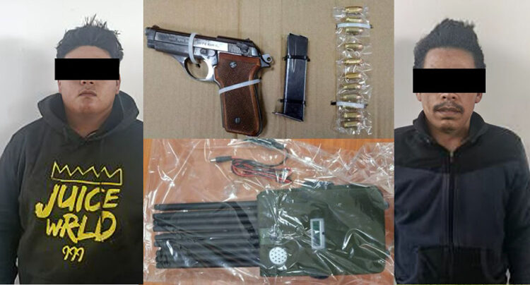 En operativo, detiene SSP a dos hombres dedicados al robo en carreteras