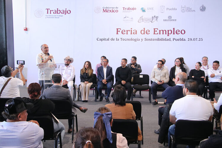 Impulsa gobierno estatal desarrollo con seguridad y empleos en San José Chiapa